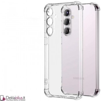 Silikoninis-Anti shock dėklas - permatomas (Samsung Galaxy S25 Plus) Silikoninis-Anti shock dėklas - permatomas (Samsung Galaxy S25 Plus)